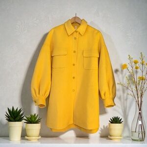 NWT Oversized Wool-Cashmere Jacket (Light Beige) - NAP Loungewear